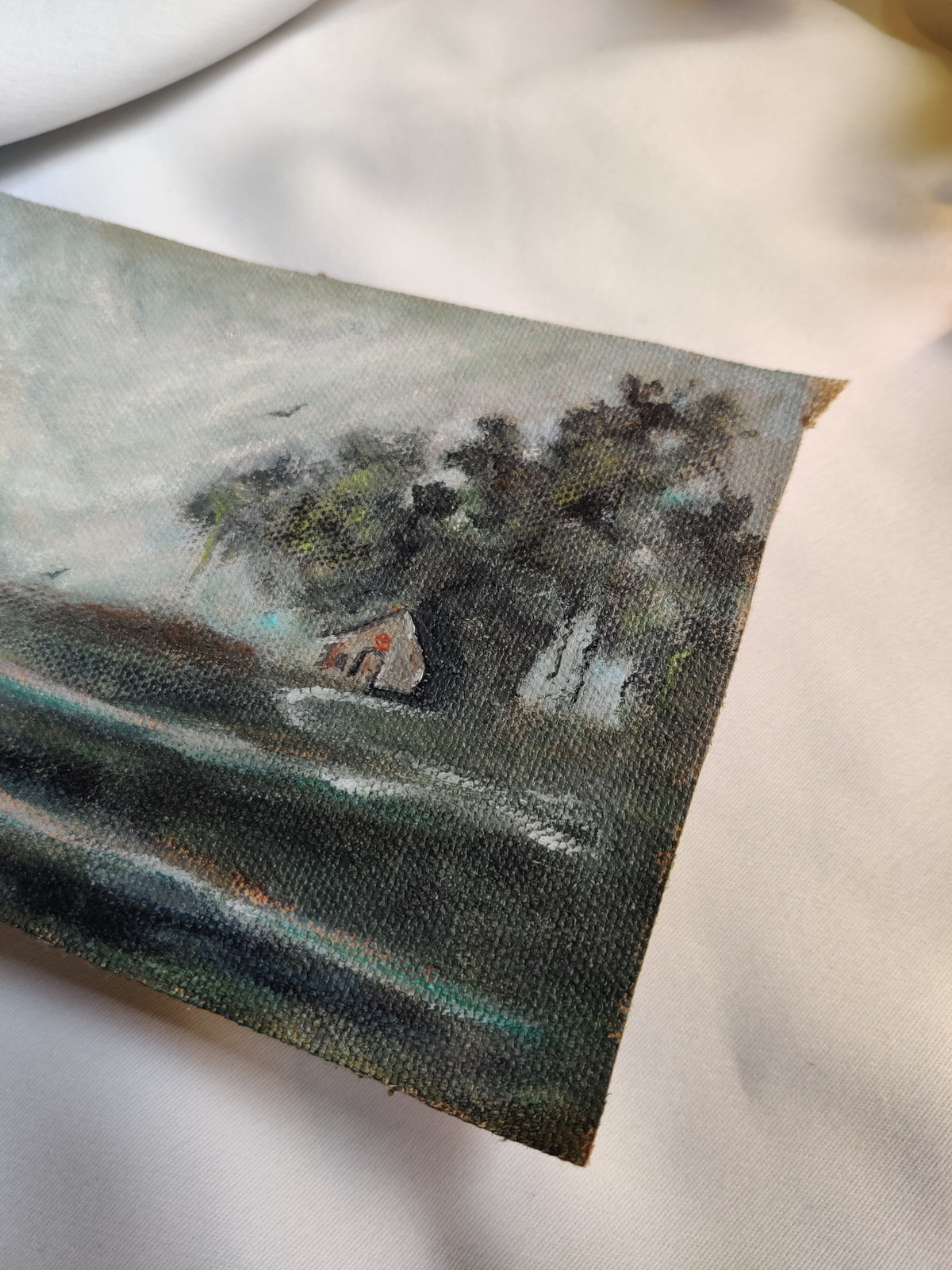 The Homecoming | Original Oil painting On Linen Canvas (Unframed)