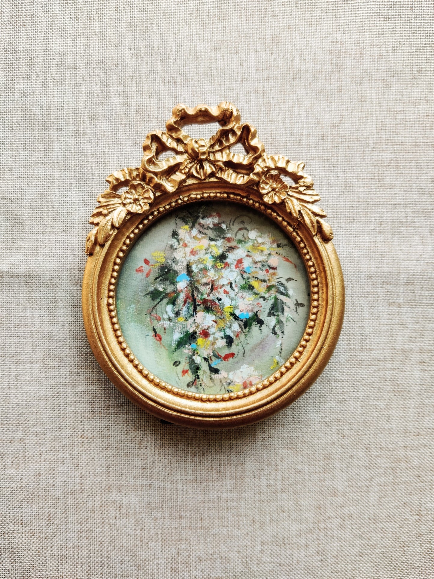 Fleur d’Ombre | Framed Original Painting