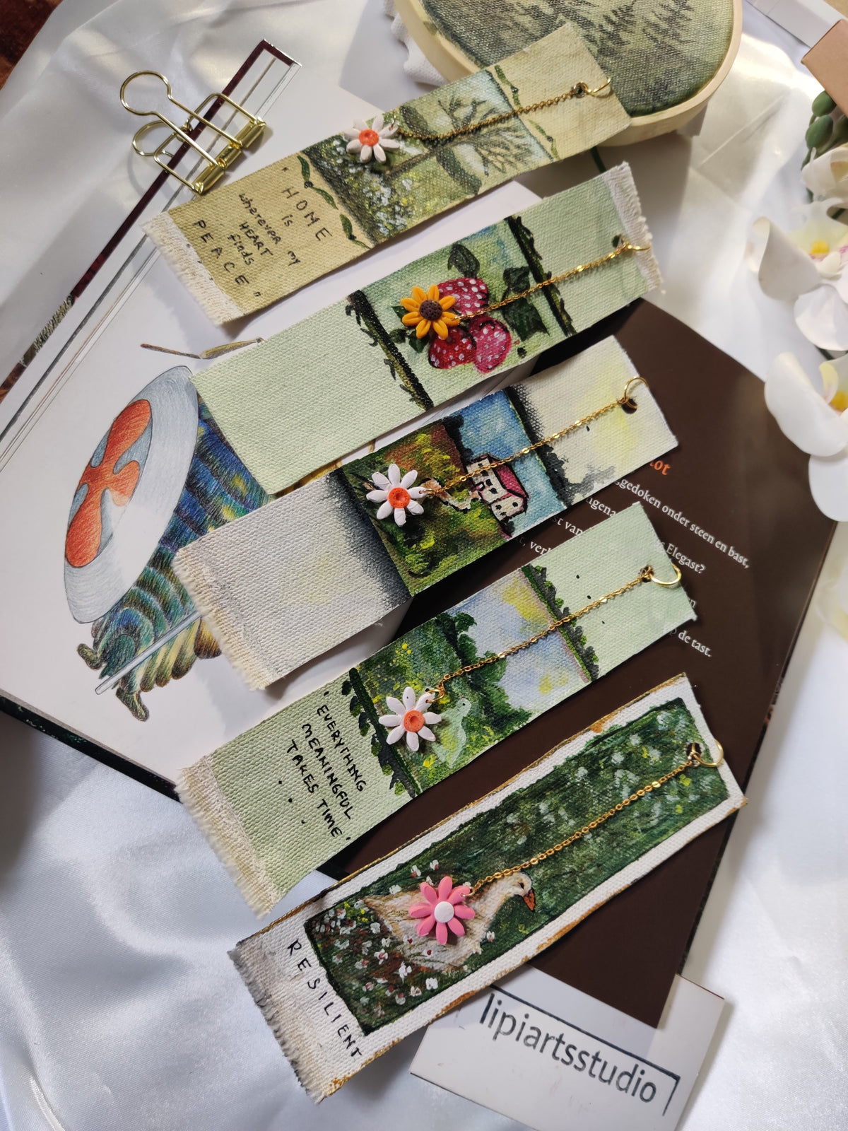 Home is where my heart find peace | Fine Art bookmark