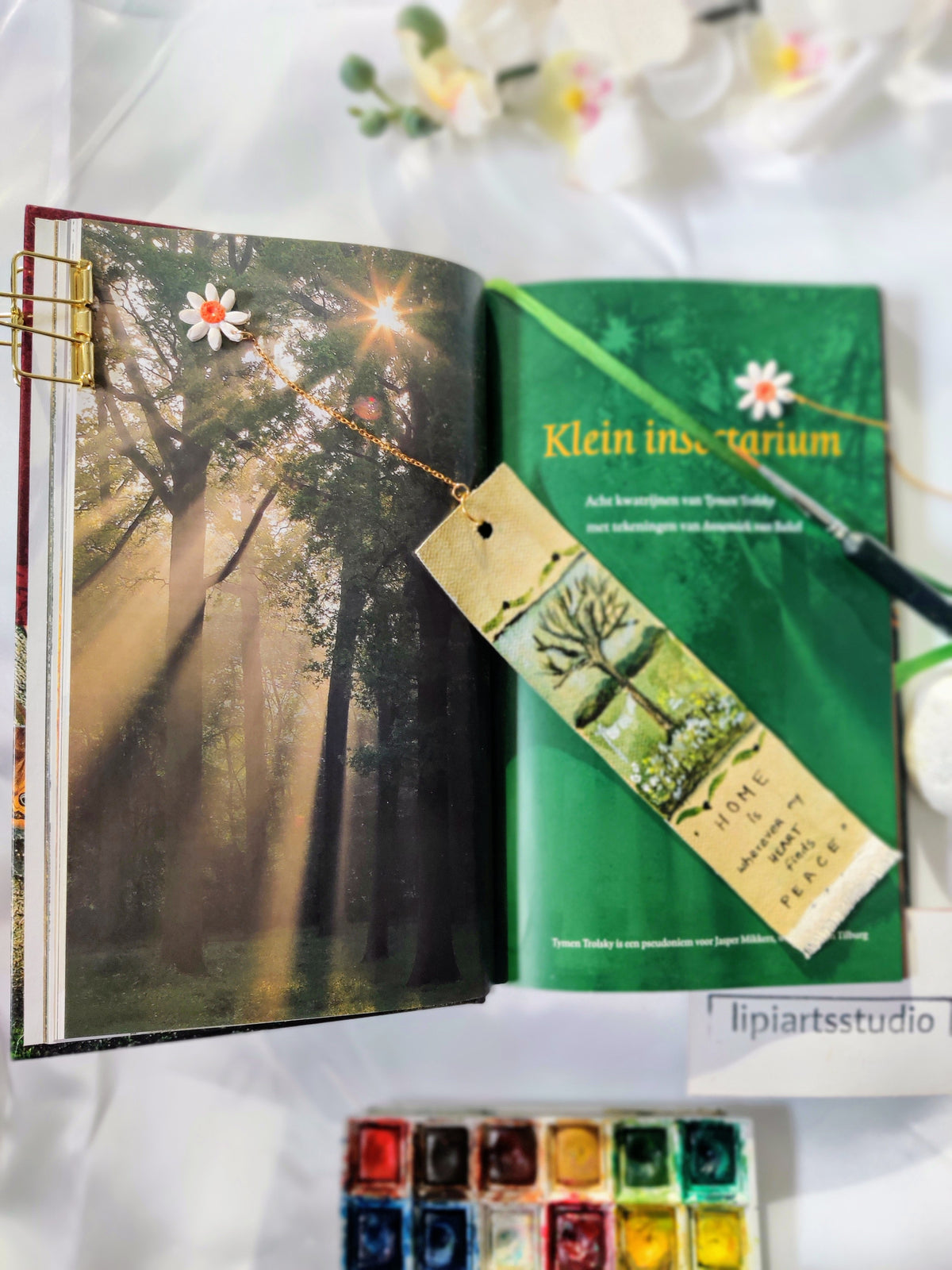 Home is where my heart find peace | Fine Art bookmark