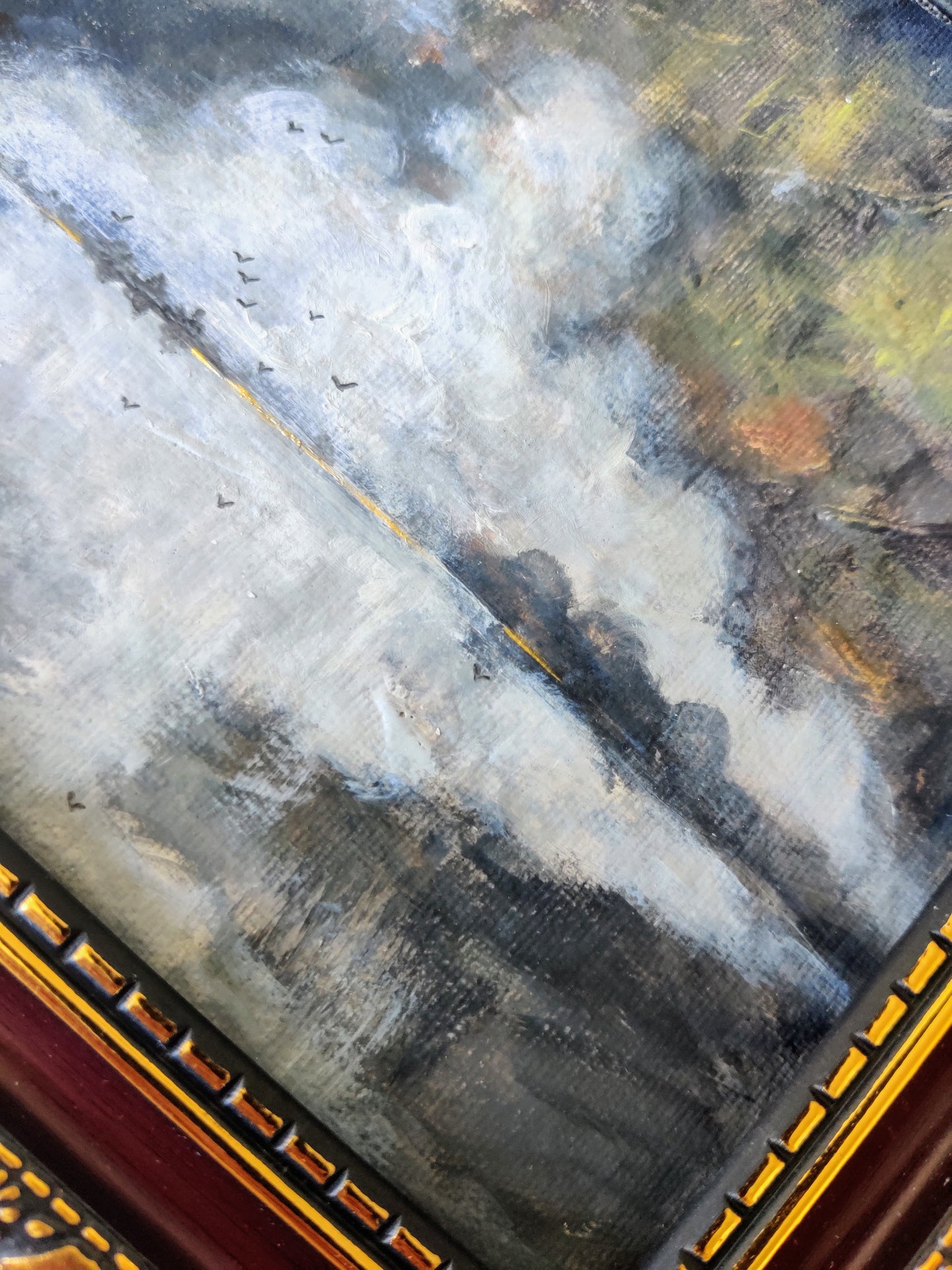 The twilight messengers| original Framed painting