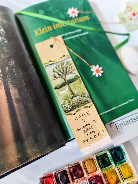 Home is where my heart find peace | Fine Art bookmark