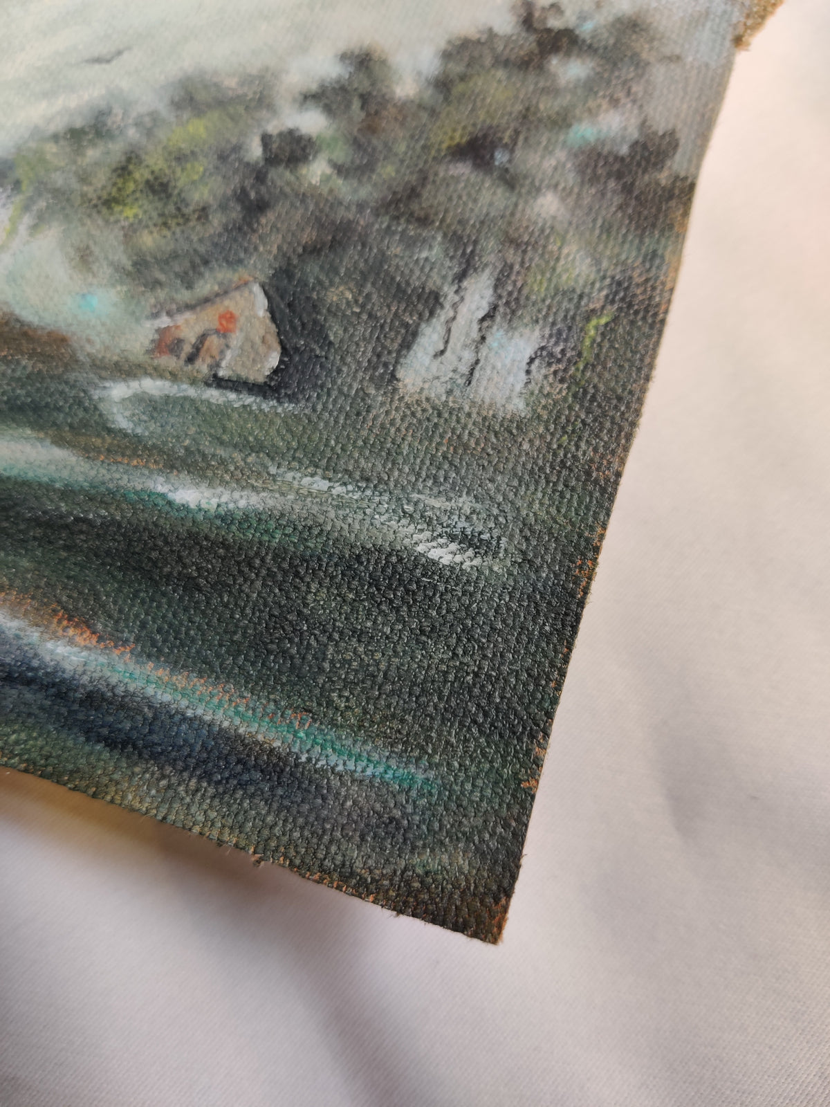 The Homecoming | Original Oil painting On Linen Canvas (Unframed)