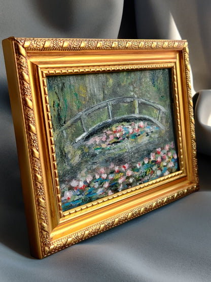 Monet's Japanese Footbridge Study