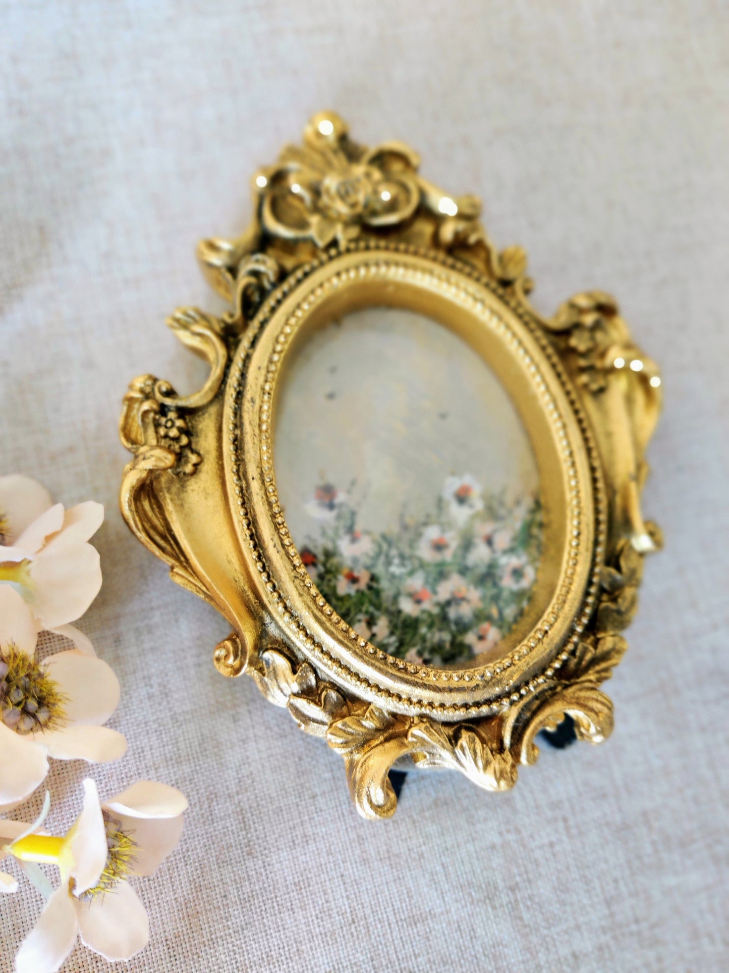 Awakening: Spring Reverie, Set of 3 | Framed original paintings