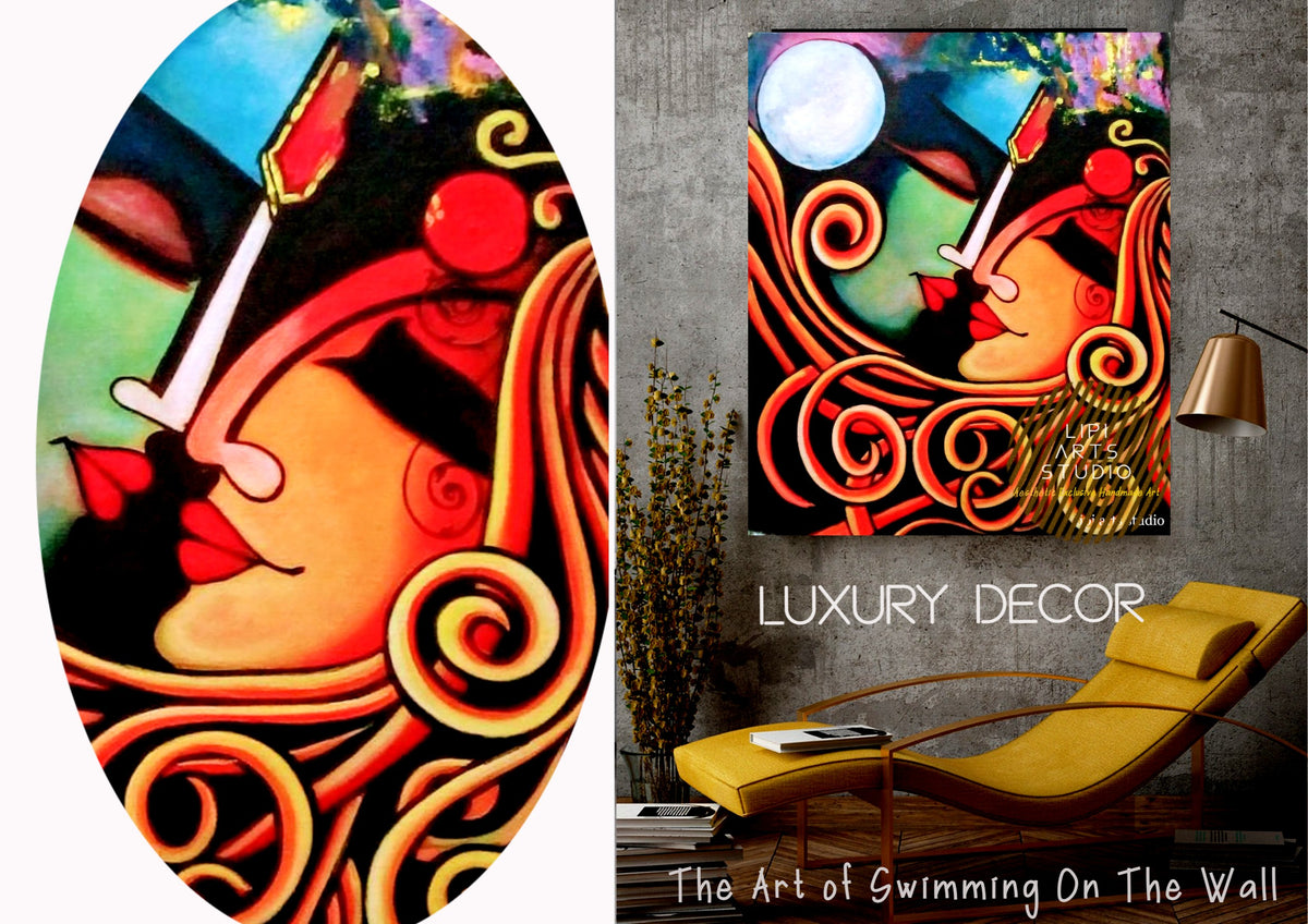 Art Print- Moonlight Romance