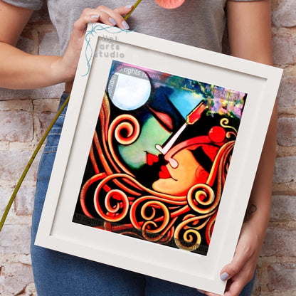 Art Print- Moonlight Romance